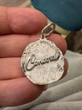 HENRY BACA 925 Sterling Silver Vintage Southwestern "Concord" Pendant